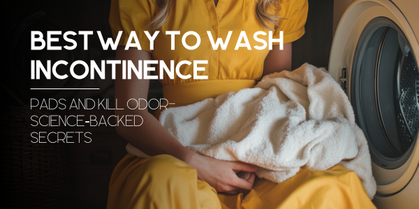 Best Way to Wash Incontinence Pads and Kill Odor—Science‑Backed Secrets