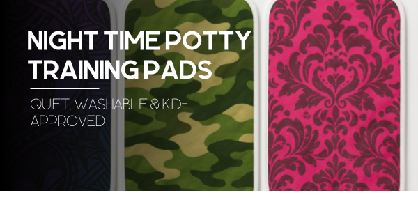 Night Time Potty Training Pads: Quiet, Washable & Kid-Approved