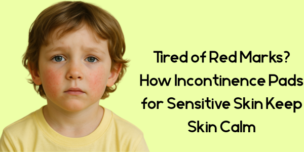 Tired of Red Marks? How Incontinence Pads for Sensitive Skin Keep Skin Calm