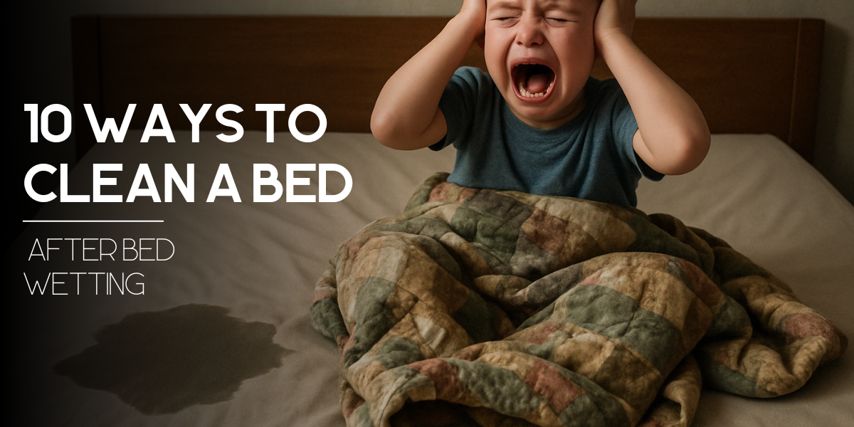 10 ways to clean a bed after bed wetting 